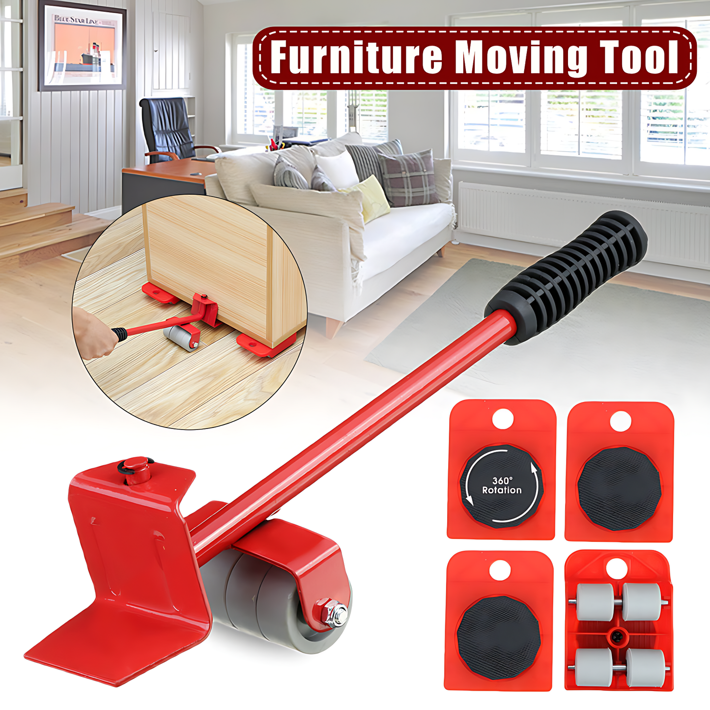 Heavy Furniture Lifter & Shifting Tool – Easy Moving & Home Furniture Relocation